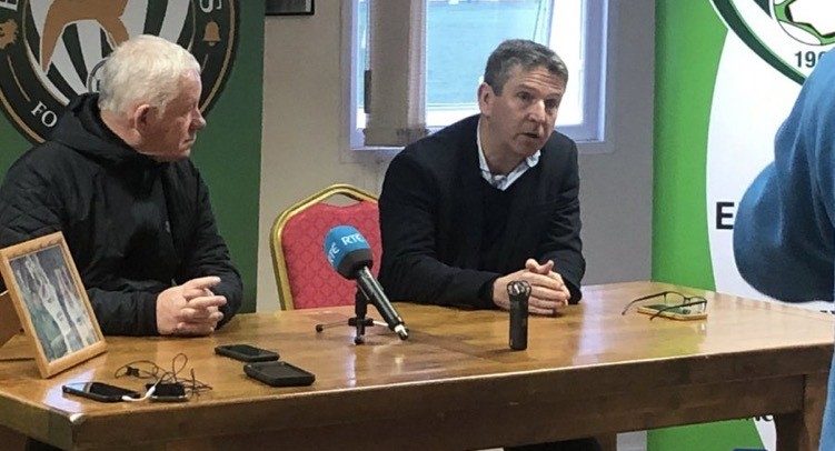 Tony Richardson takes over as new Chairman of Bray Wanderers
